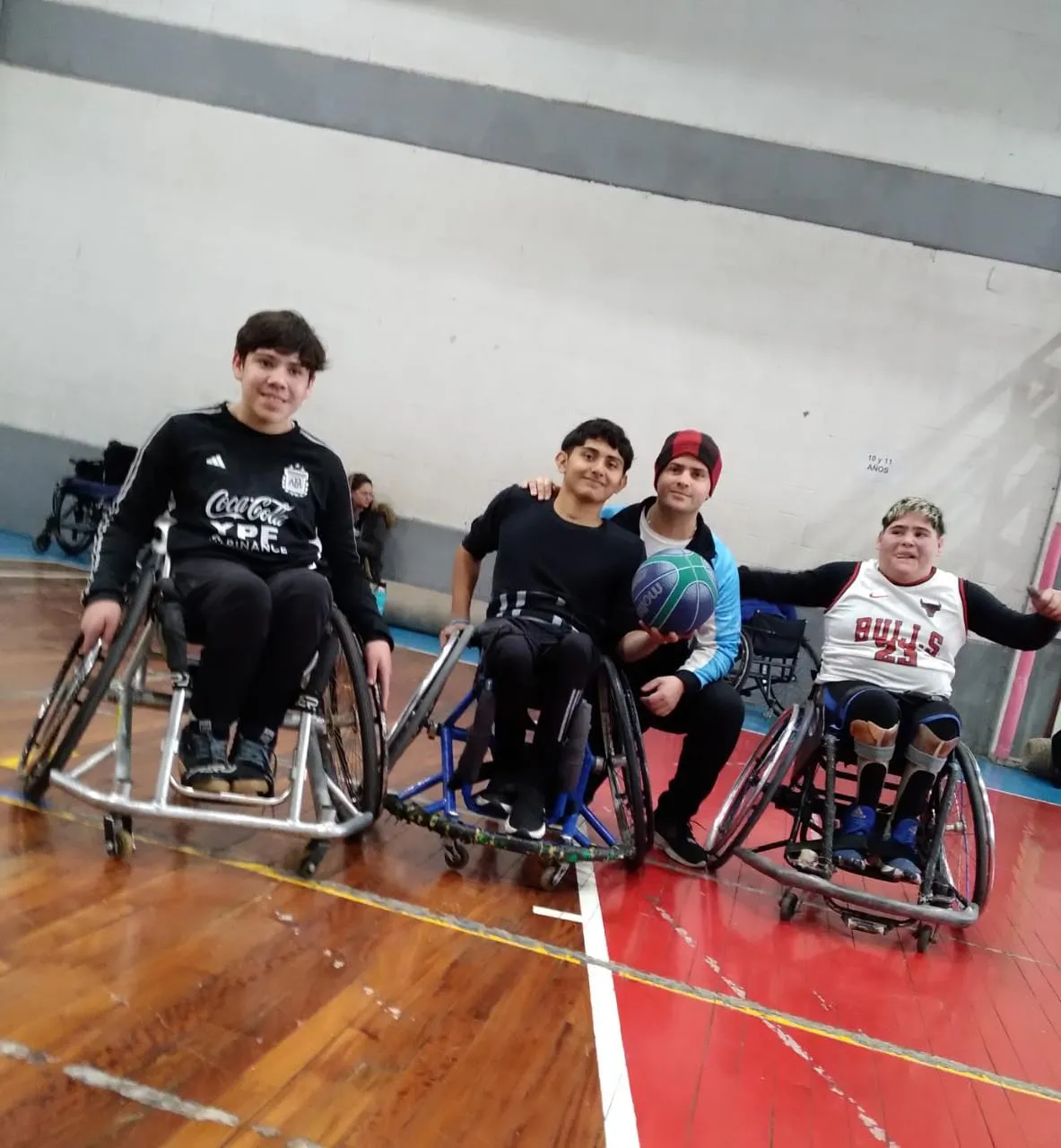 Selección convocada Básquet adaptado