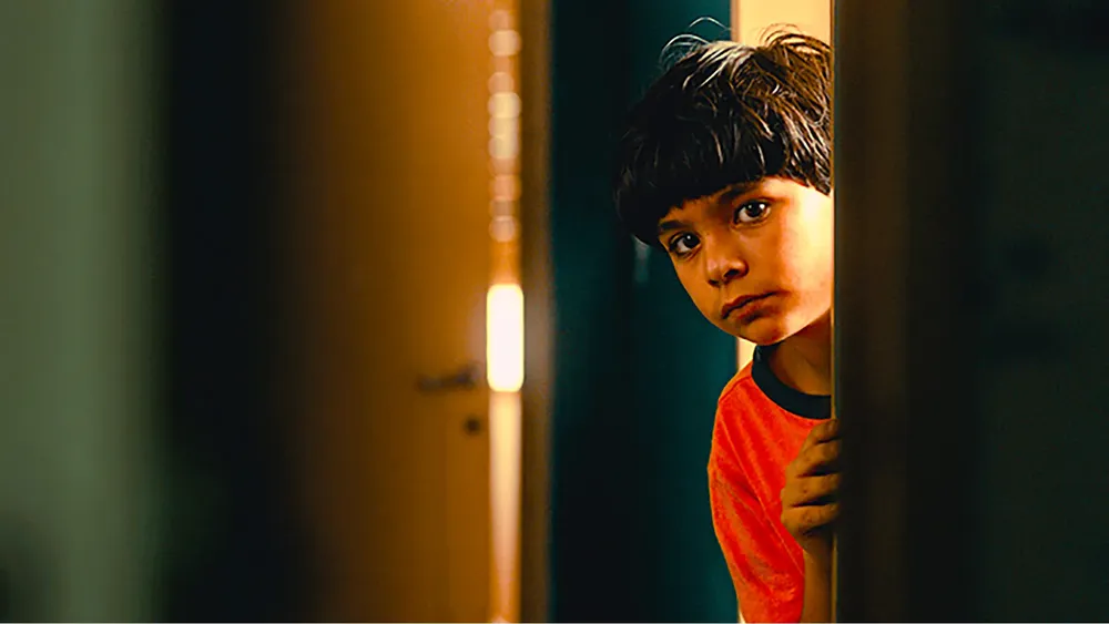 Una casa con dos perros