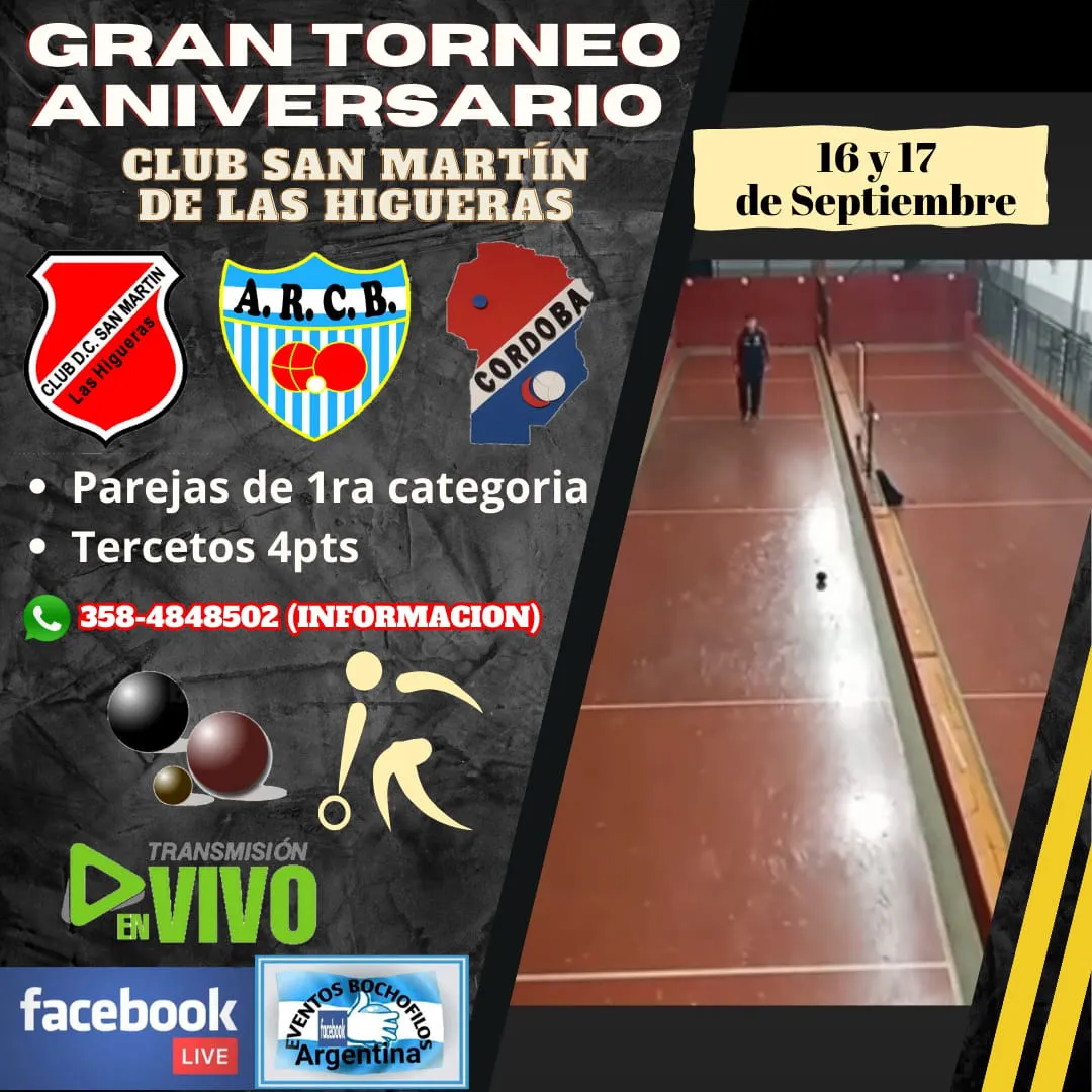 TORNEO BOCHAS