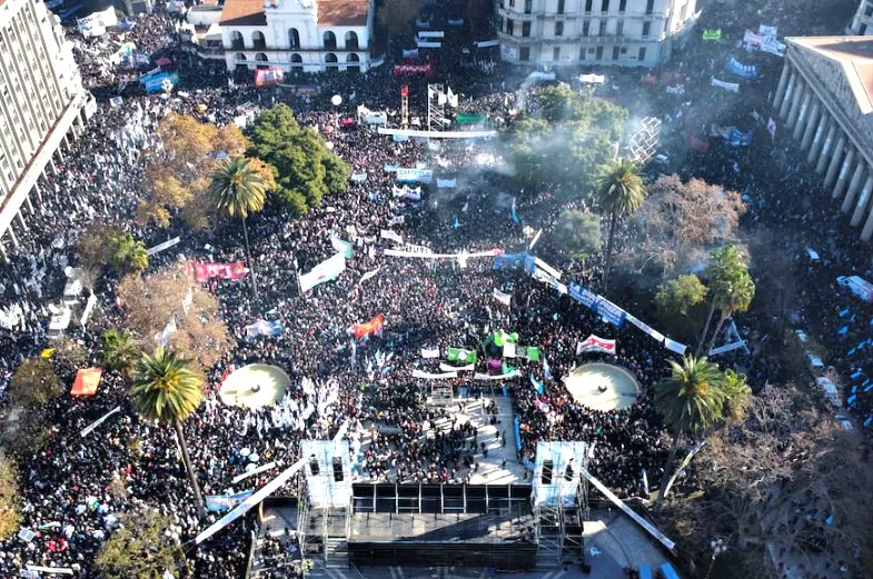 Movilizacion CFK