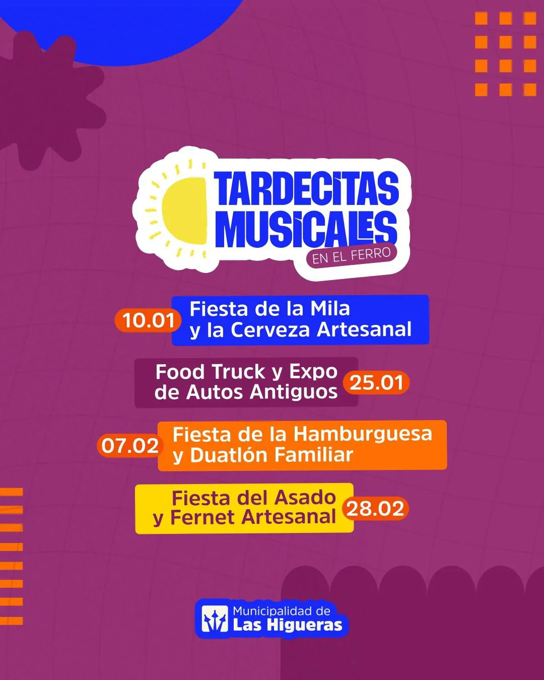 CRONOGRAMA TARDECITAS