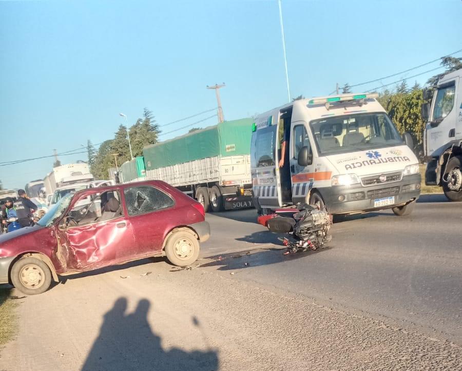 accidente ruta 158