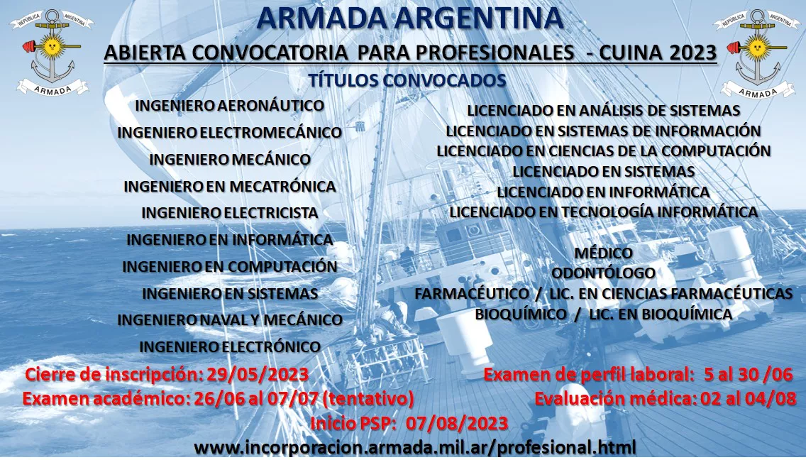 ARMADA CONVOCATORIA
