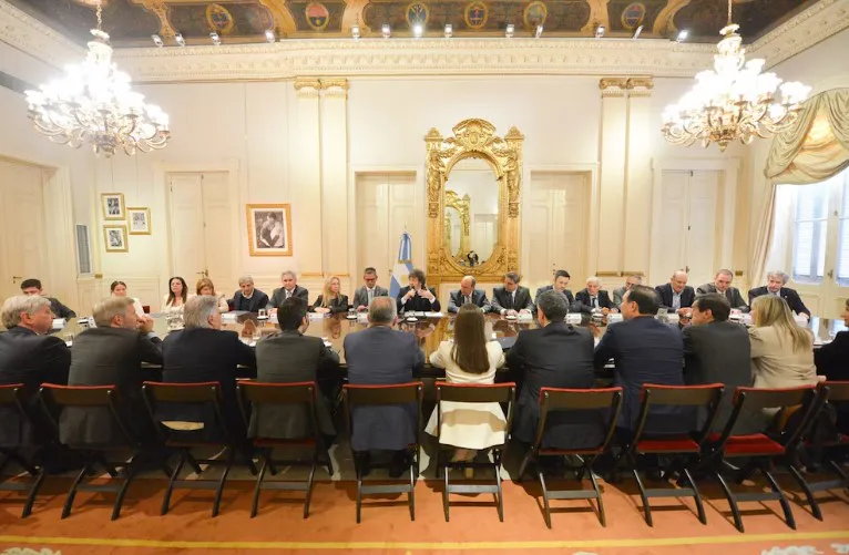 Milei y gobernadores