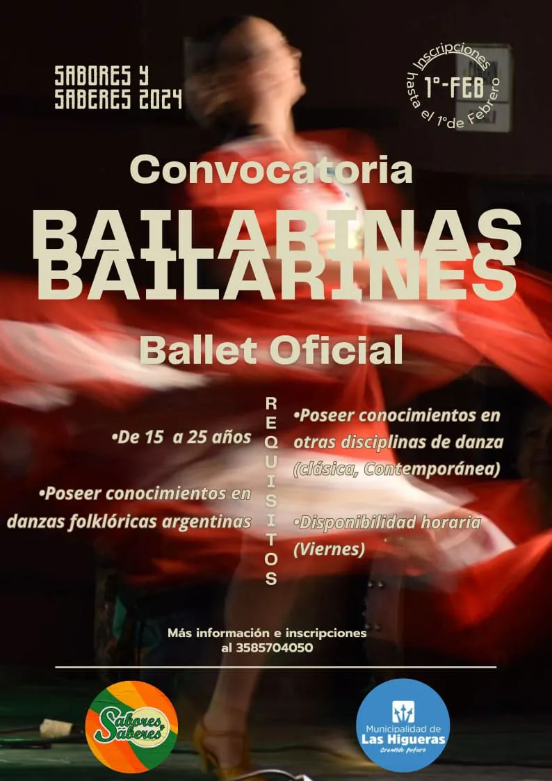 CONVOCATORIA BALLET