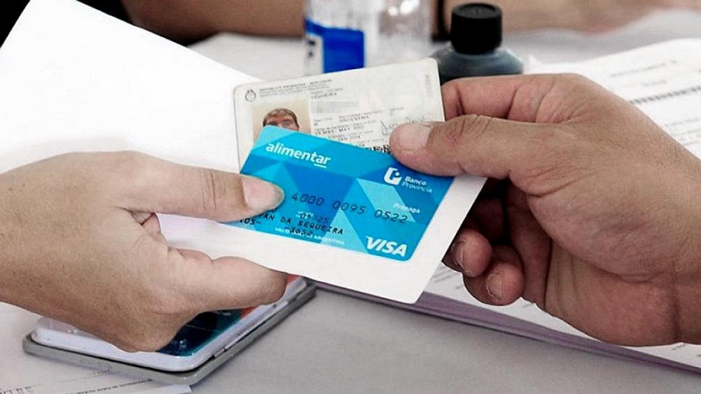 TARJETA ALIMENTAR