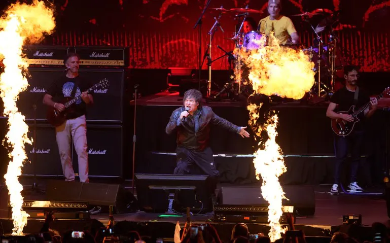 Milei Movistar Arena