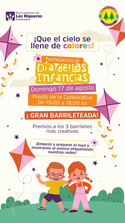 DIA INFANCIA BARRILETEADA