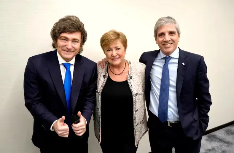 milei caputo georgeva