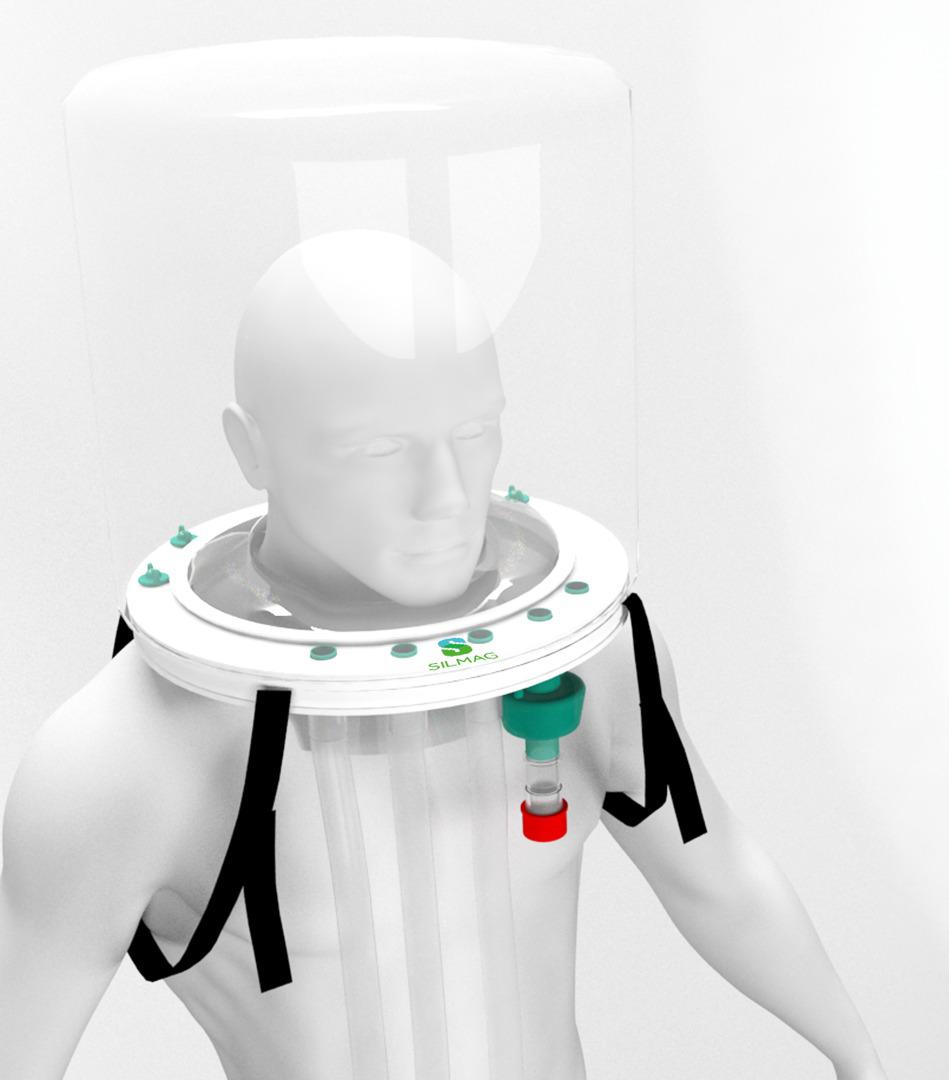 SILCAP - casco de ventilación no invasiva