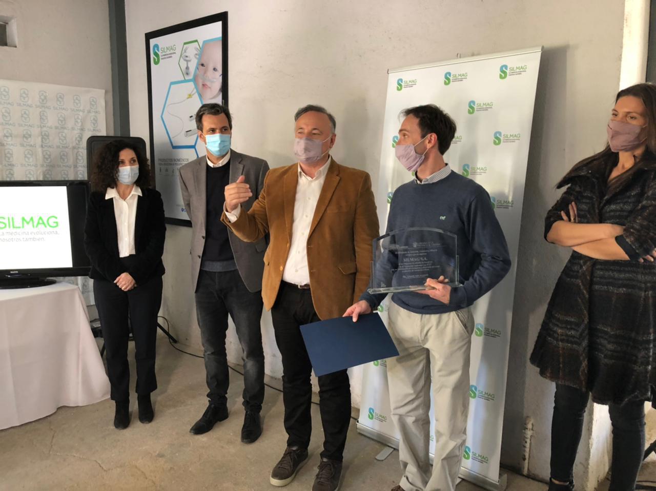 Silmag recibió la visita de autoridades provinciales